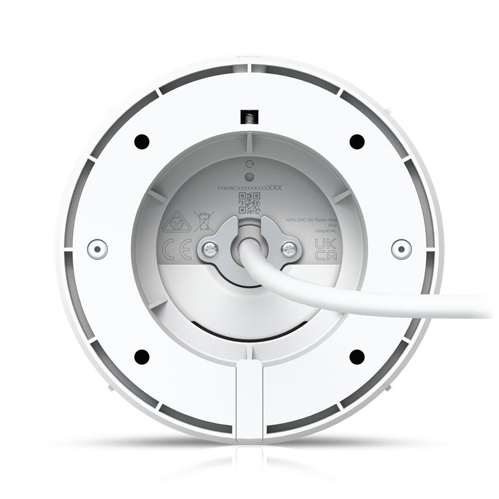 A large main feature product image of Ubiquiti UniFi G5 Turret Ultra Security Camera