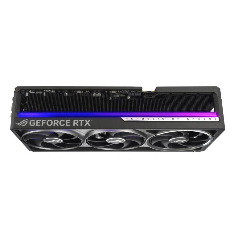 A large main feature product image of ASUS GeForce RTX 5090 ROG Astral BTF OC 32GBG GDDR7