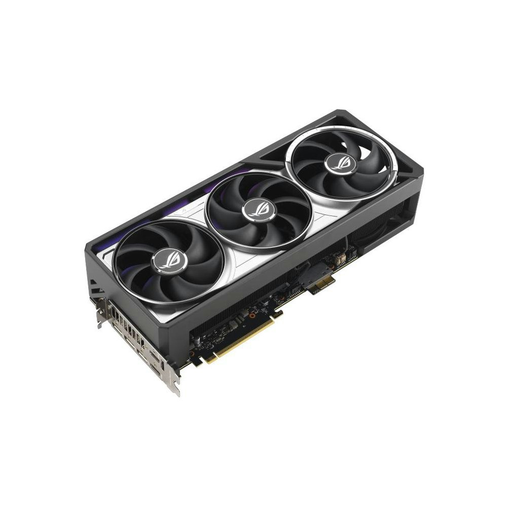 A large main feature product image of ASUS GeForce RTX 5090 ROG Astral BTF OC 32GBG GDDR7