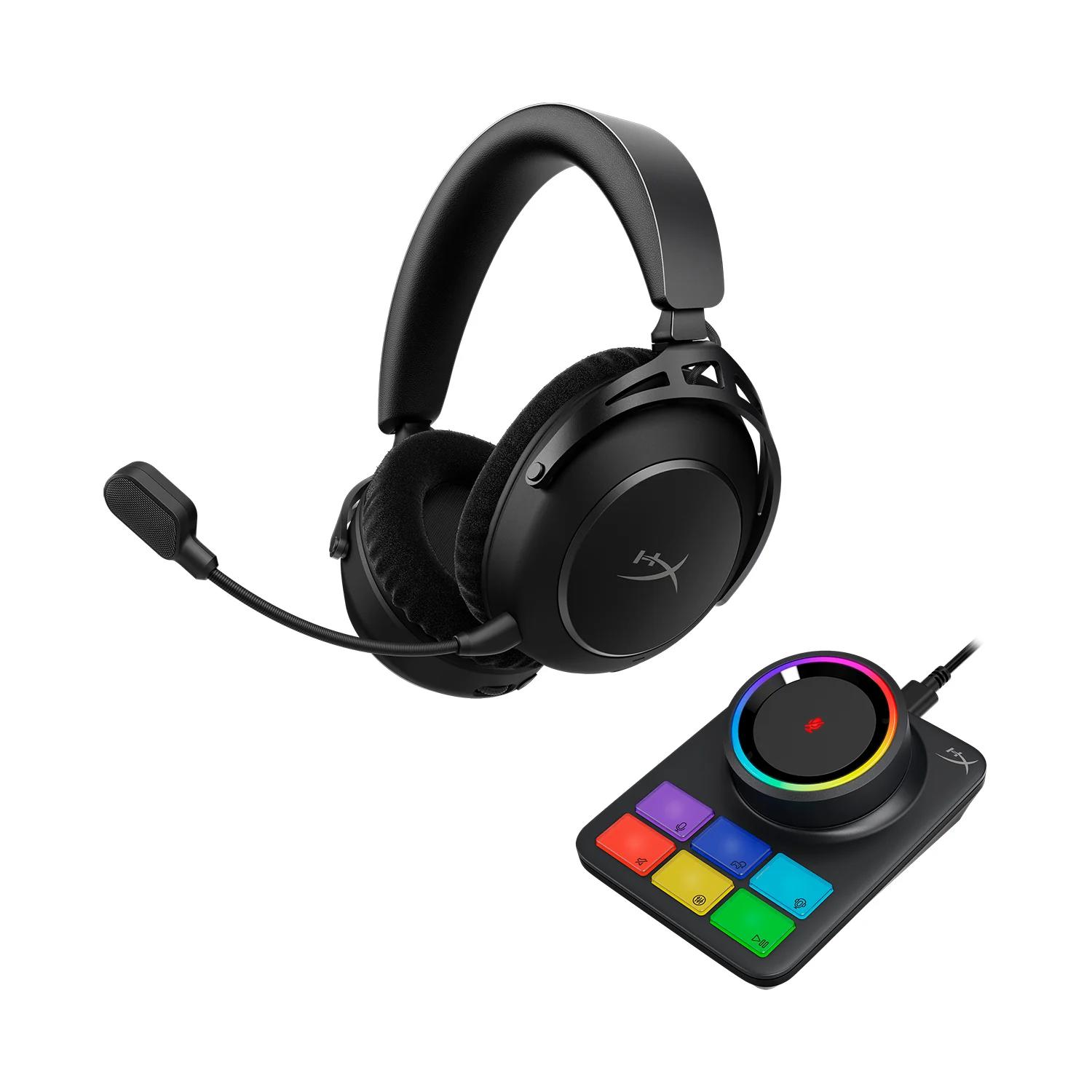 A large main feature product image of HyperX Cloud Alpha 2 - Wireless Gaming Headset