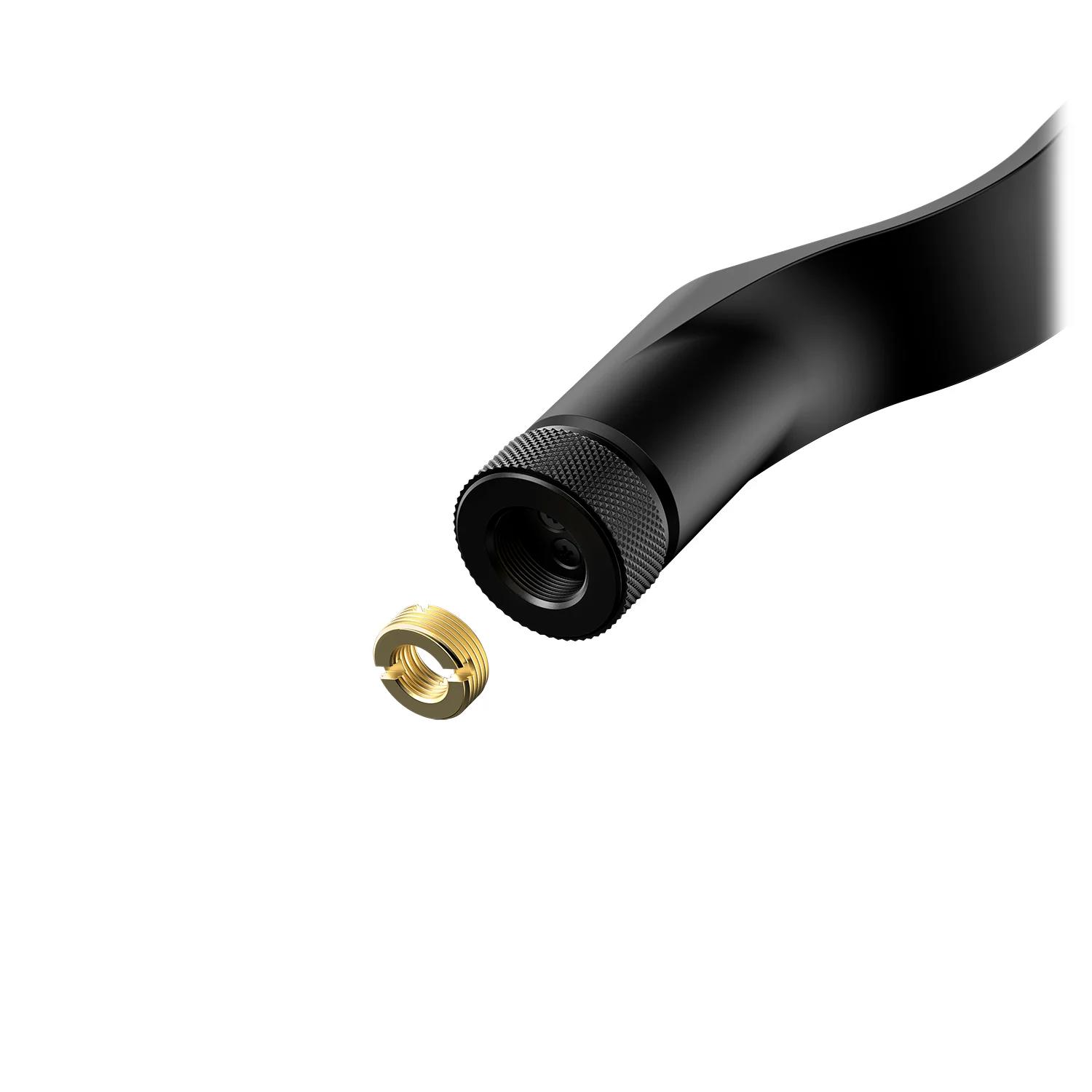 A large main feature product image of HyperX FlipCast - XLR/USB Dynamic Microphone