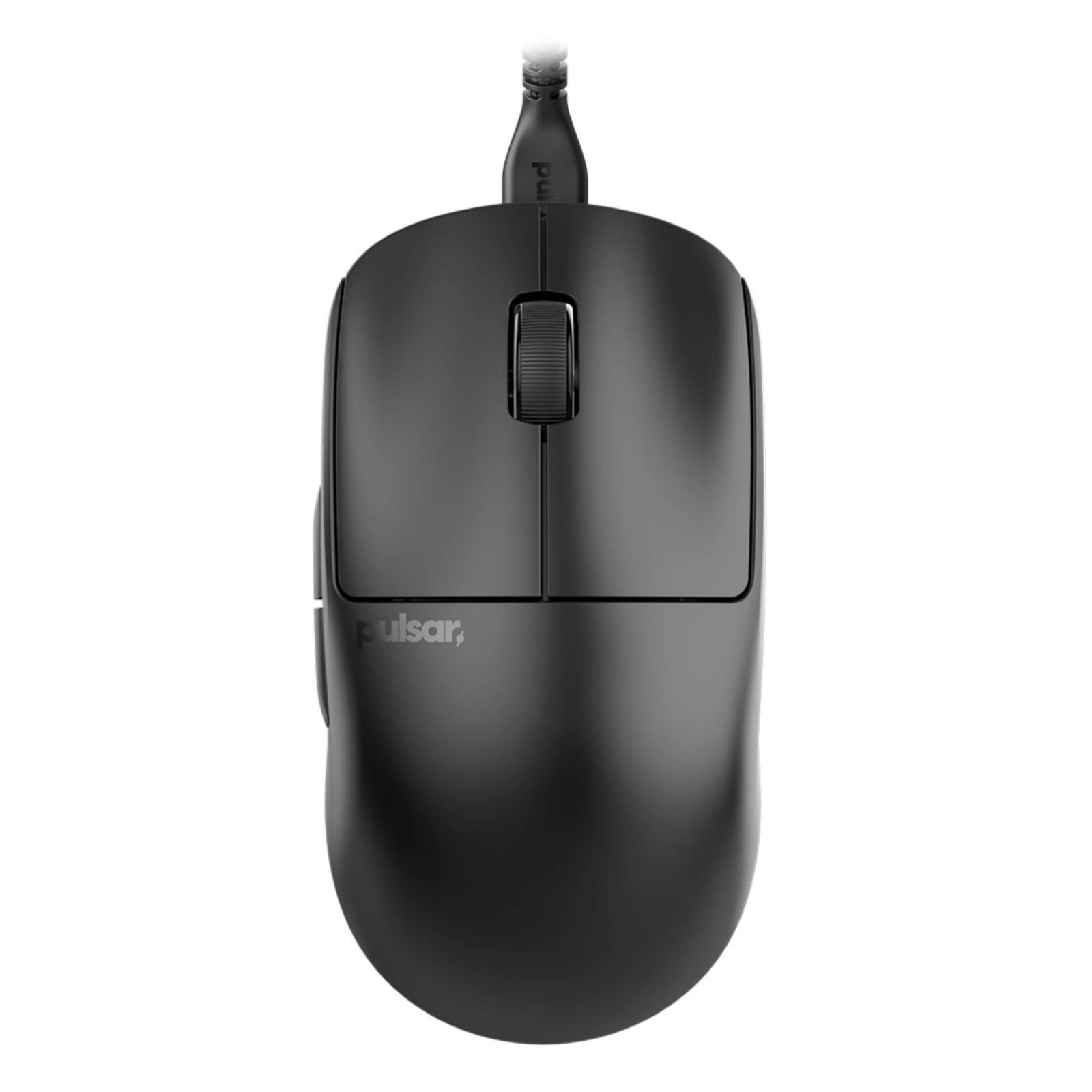 A large main feature product image of Pulsar X2 Wired - 52g Lightweight Gaming Mouse (Black)
