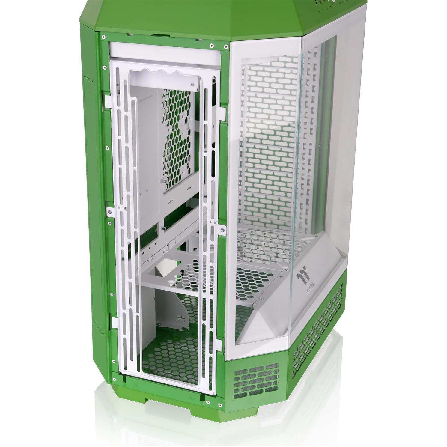 A large main feature product image of Thermaltake The Tower 600 - Mid Tower Case (Light-year Green)