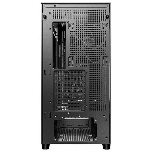 A large main feature product image of Antec Flux SE - Mid Tower ATX Case (Black)