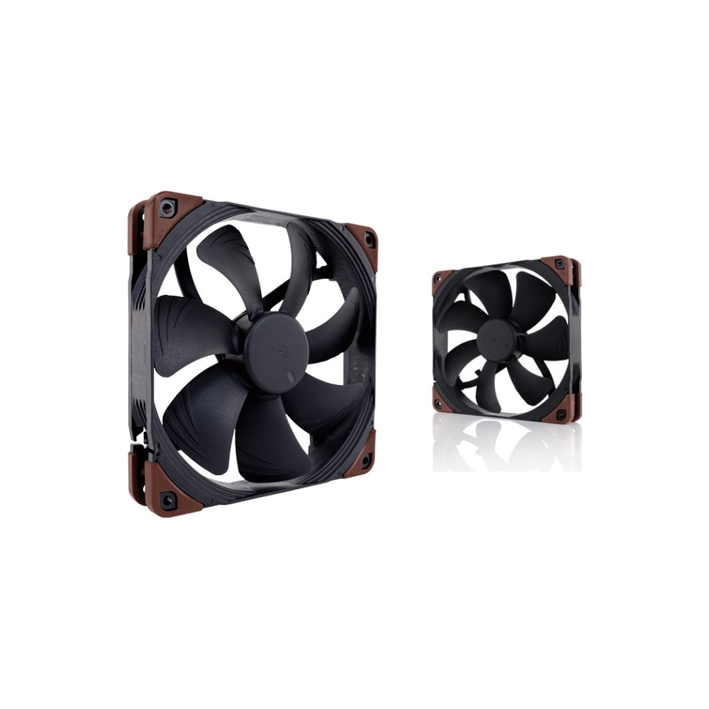 A large main feature product image of Noctua NF-A14 140mm 2000RPM PWM IndustrialPPC Cooling Fan