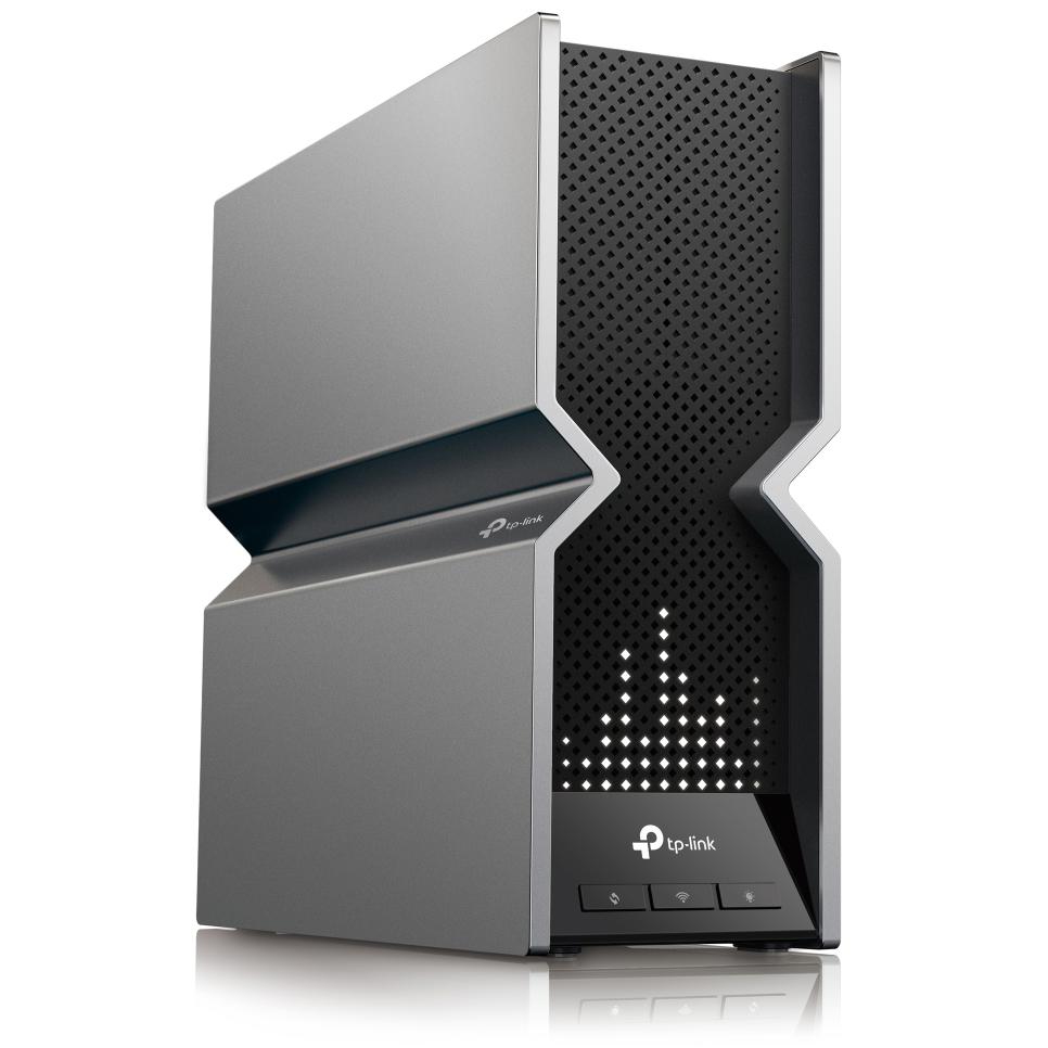 A large main feature product image of EX-DEMO TP-Link Archer BE800 - BE19000 Tri-Band Wi-Fi 7 Router