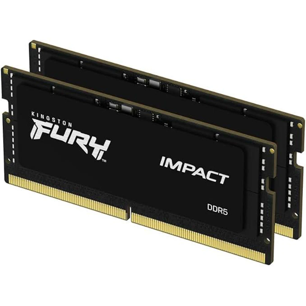 Kingston FURY Impact 32GB Kit (2x16GB) DDR5-6000 C38 SO-DIMM