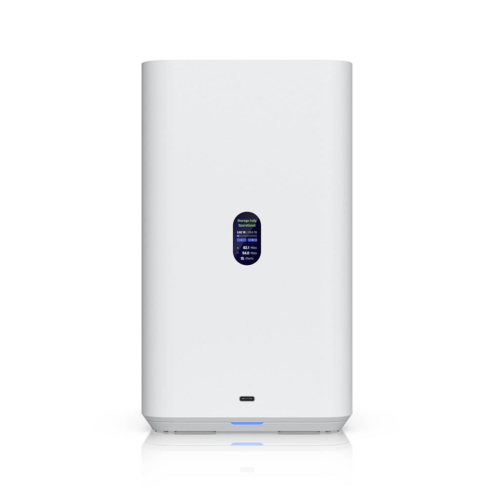 A large main feature product image of Ubiquiti UniFi UNAS 2-Bay (White)