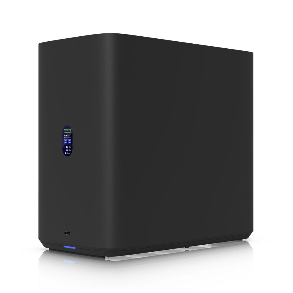 A large main feature product image of Ubiquiti UniFi UNAS 4-Bay (Black)