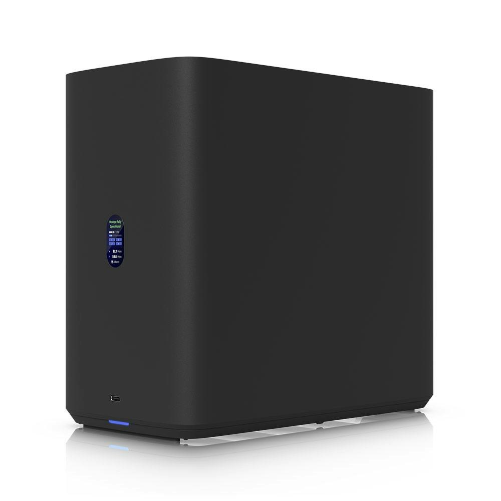 A large main feature product image of Ubiquiti UniFi UNAS 4-Bay (Black)