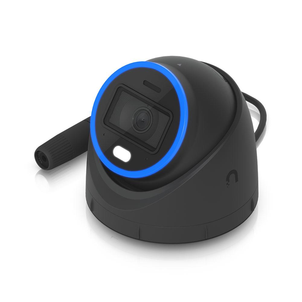 A large main feature product image of Ubiquiti UniFi AI Turret Camera (Black)