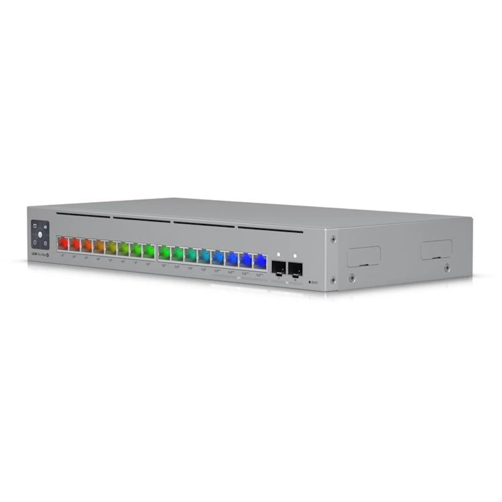 Ubiquiti UniFi Pro Max 16-Port 2.5GbE Layer 3 Managed PoE++ Switch with Etherlighting