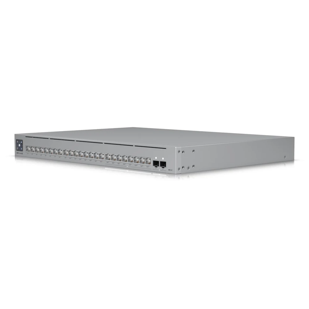 Ubiquiti UniFi Pro Max 24-Port 2.5GbE Layer 3 Managed PoE++ Switch with Etherlighting