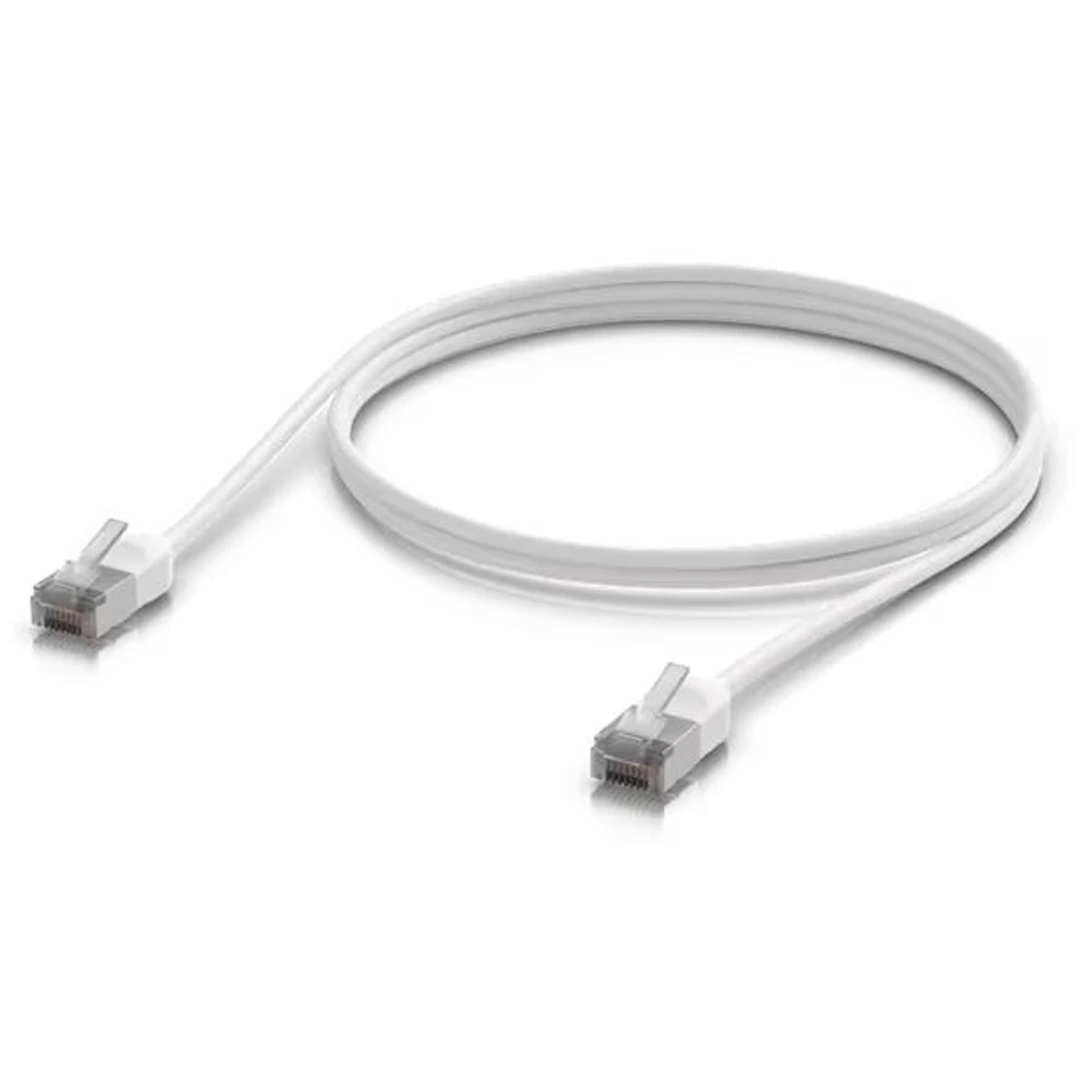 Ubiquiti Premium Ultra-Thin Rugged Shielded Outdoor Cat6A Patch Cable - 1m
