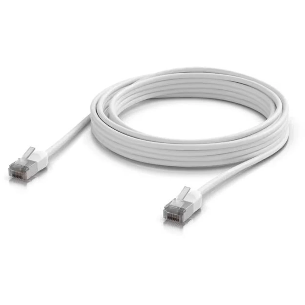 Ubiquiti Premium Ultra-Thin Rugged Shielded Outdoor Cat6A Patch Cable - 5m