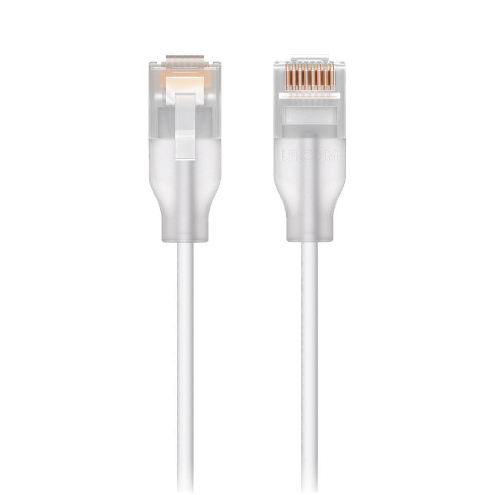A large main feature product image of Ubiquiti UniFi Etherlighting Nano-Thin Cat6 Patch Cable - 5m