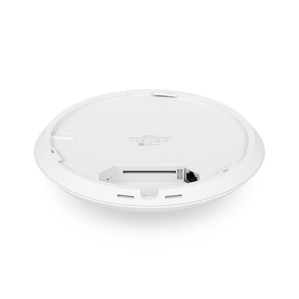 A large main feature product image of Ubiquiti UniFi U7 Pro Ceiling-Mounted Wi-Fi 7 Wireless Access Point 5-Pack