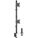 A product image of Brateck Vertical Pole Mount Dual-Screen Monitor Mount Fit Most 17'-32' Monitors
