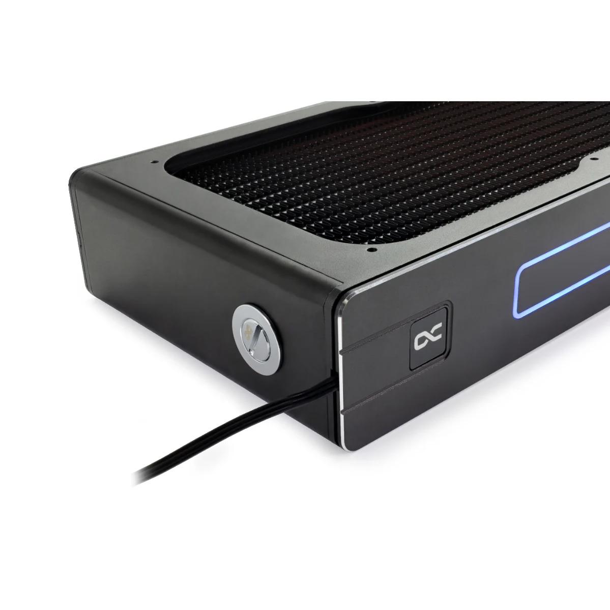 A large main feature product image of Alphacool Core XT45 Full Copper 360 x 45mm Radiator