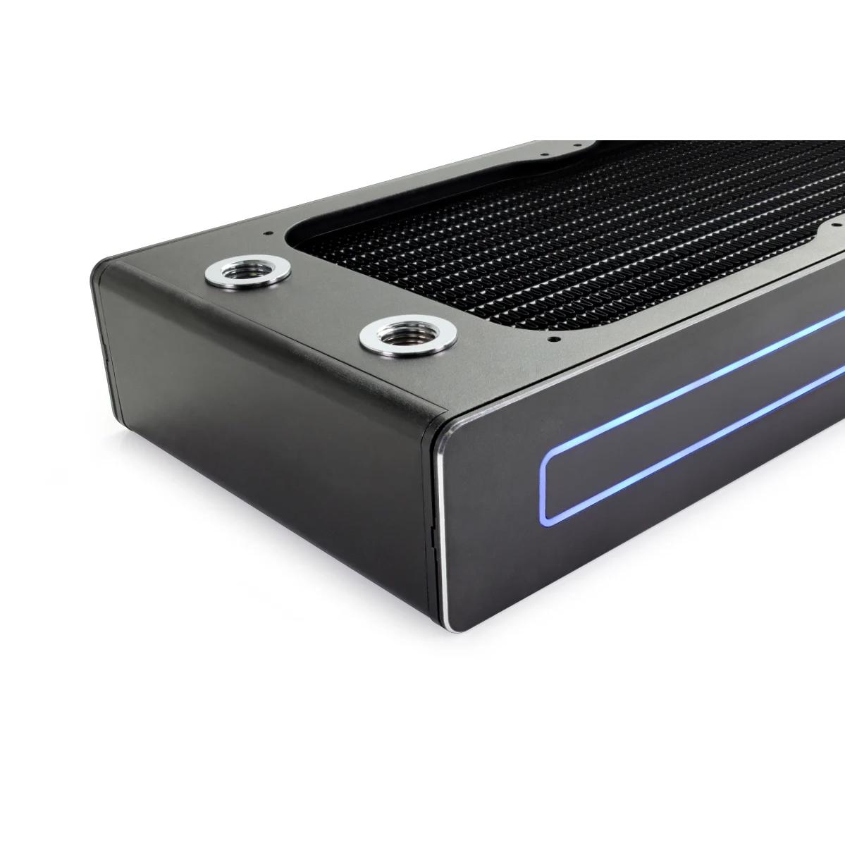 A large main feature product image of Alphacool Core XT45 Full Copper 360 x 45mm Radiator