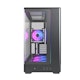 A small tile product image of Montech KING 15 PRO Tempered Glass Micro Tower Case (Black)