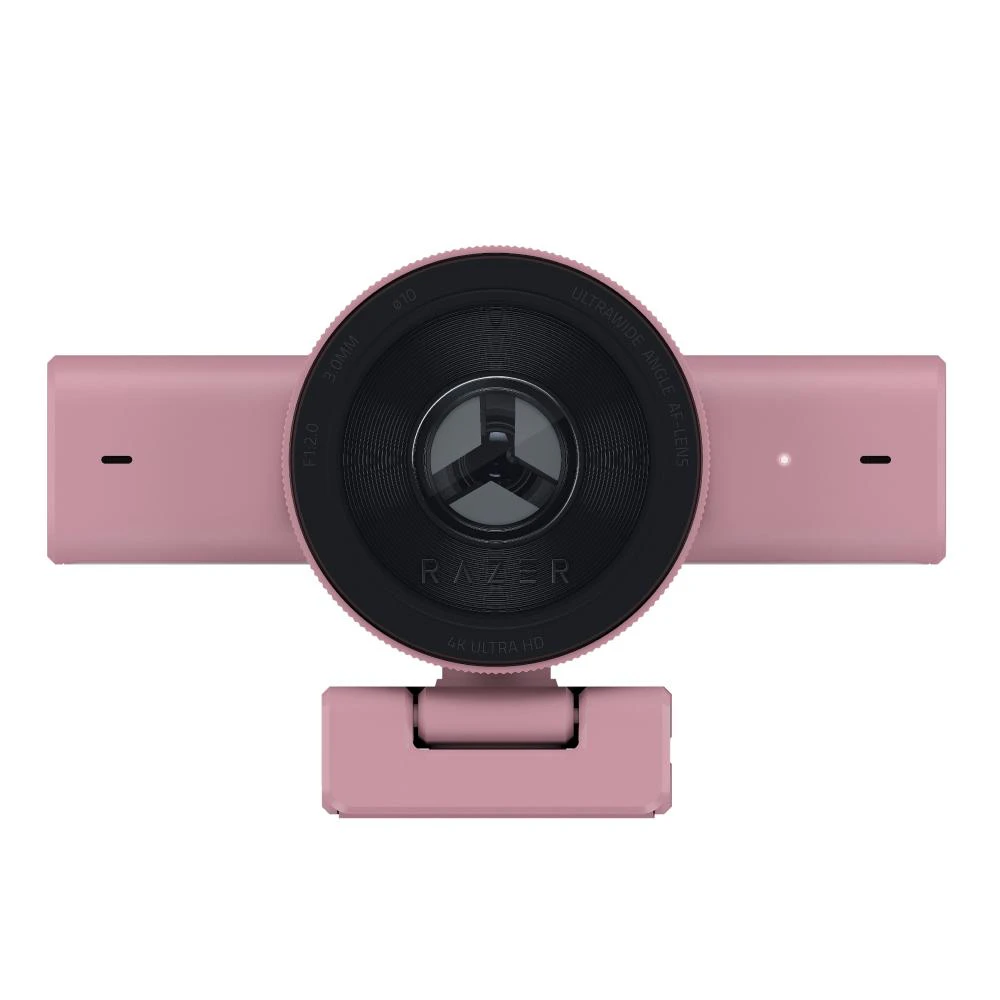 A large main feature product image of Razer Kiyo V2 - 4K30 Ultra HD Streaming Webcam (Quartz Pink)