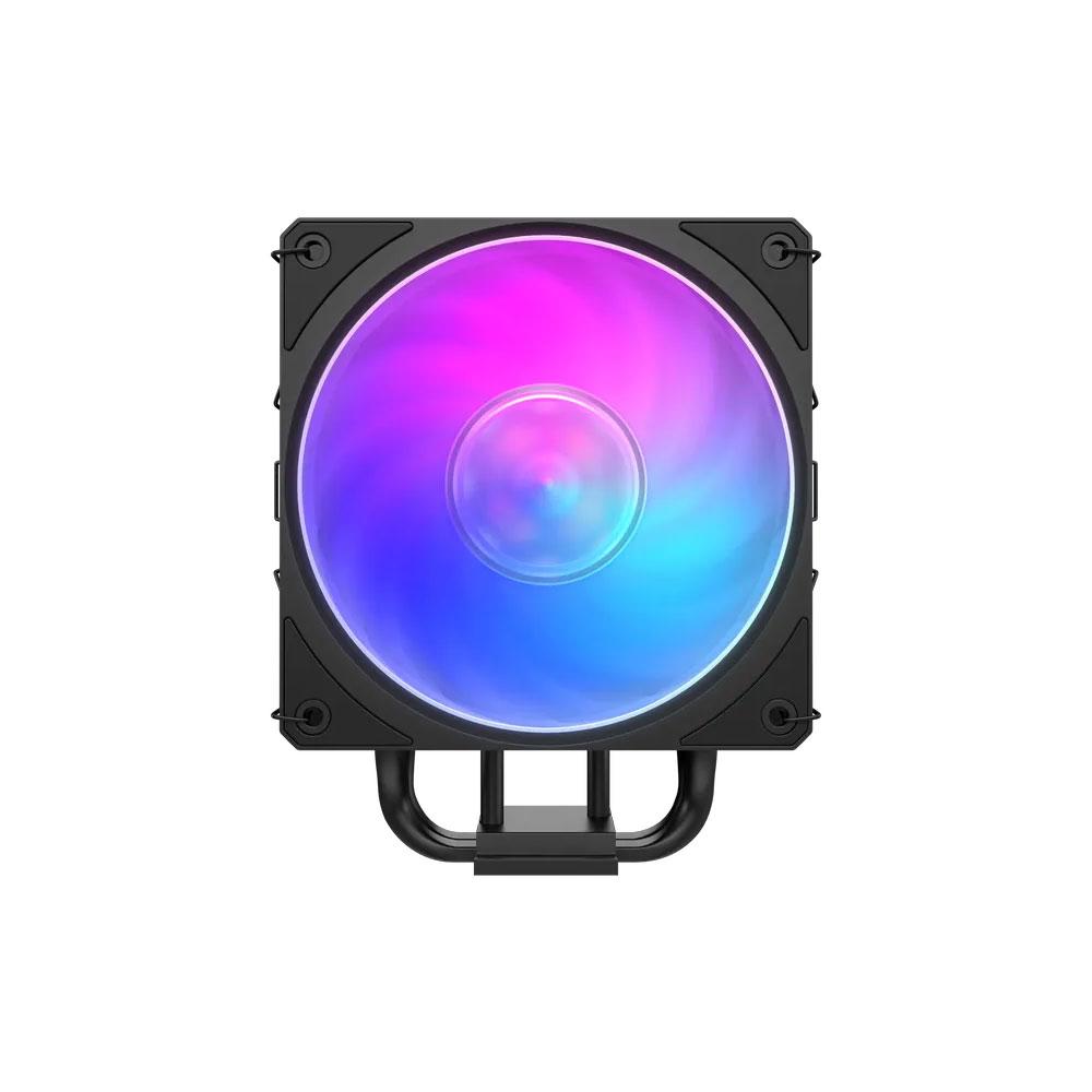 A large main feature product image of Cooler Master Hyper 212 3DHP ARGB CPU Cooler (Black)