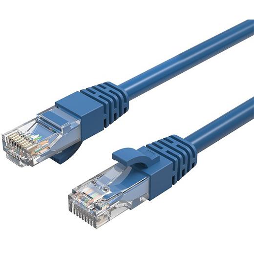 A large main feature product image of EX-DEMO Cruxtec CAT6 1m Network Cable Blue