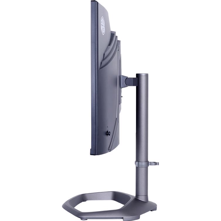 A large main feature product image of EX-DEMO Cooler Master GM27-CFX 27" Curved 1080p 240Hz VA Monitor