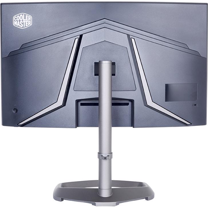 A large main feature product image of EX-DEMO Cooler Master GM27-CFX 27" Curved 1080p 240Hz VA Monitor