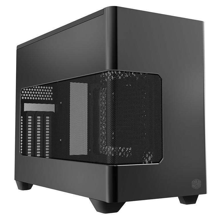 A large main feature product image of Cooler Master NR200P V3 SFF 18.2L Mini-ITX Case (Black)