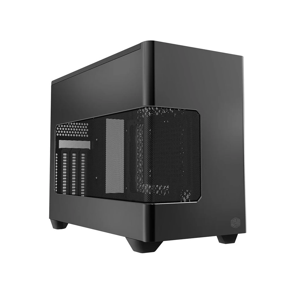 A large main feature product image of Cooler Master NR200P V3 SFF 18.2L Mini-ITX Case (Black)