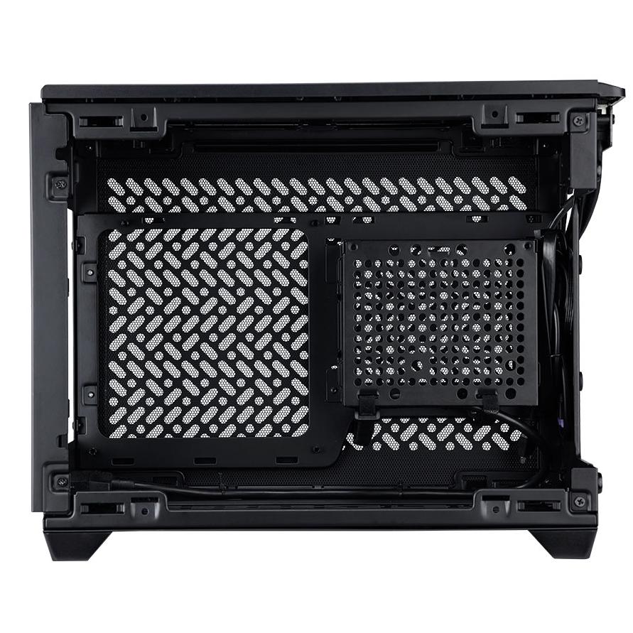 A large main feature product image of Cooler Master NR200P V3 SFF 18.2L Mini-ITX Case (Black)