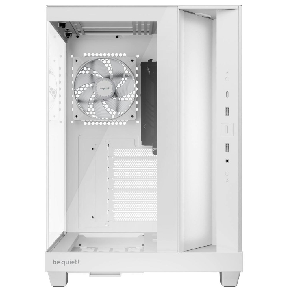 A large main feature product image of be quiet! LIGHT BASE 500 LX Mid Tower Case (White)