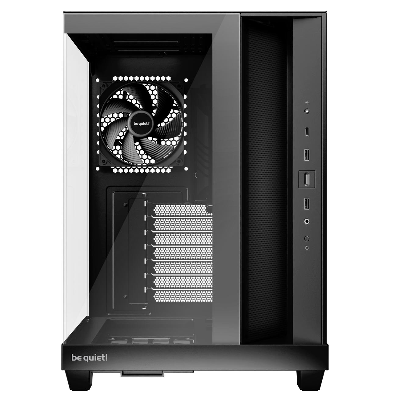 A large main feature product image of be quiet! LIGHT BASE 500 Mid Tower Case (Black)