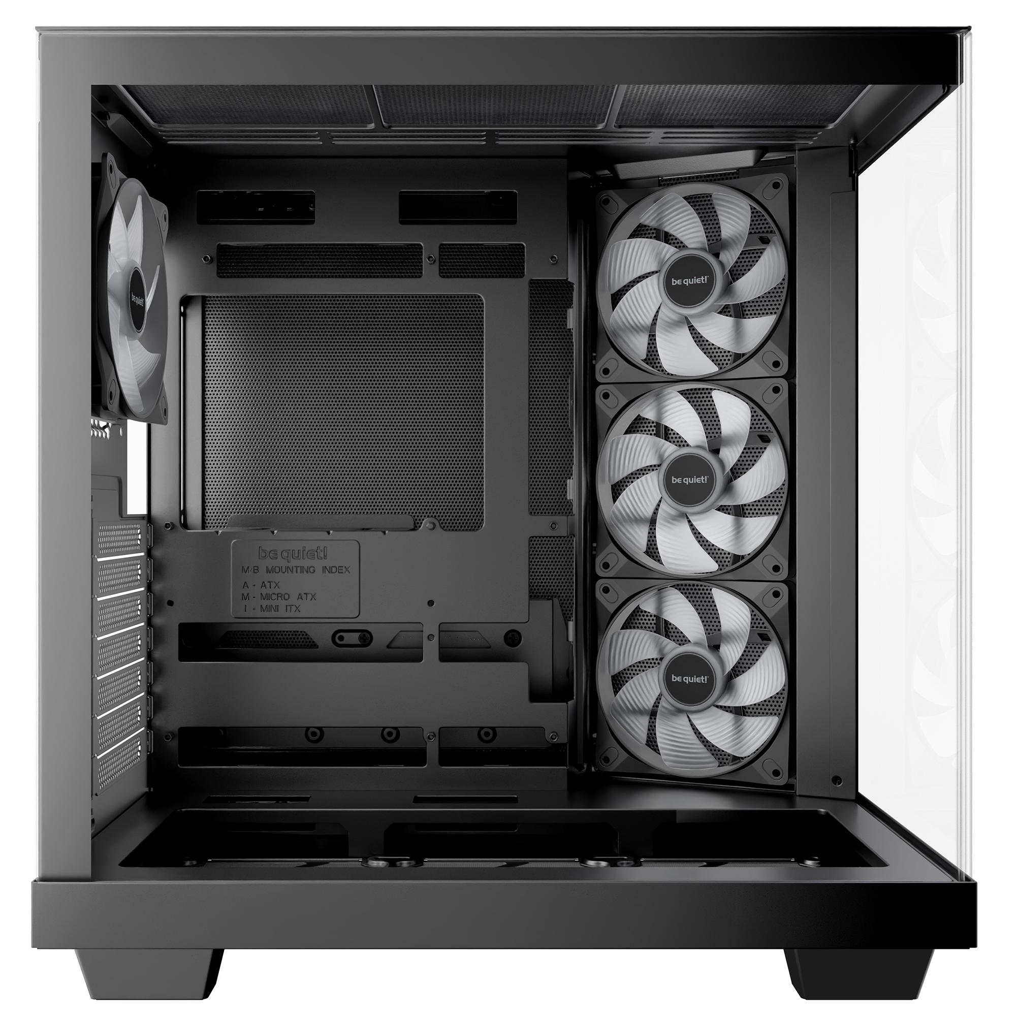 A large main feature product image of be quiet! LIGHT BASE 500 LX Mid Tower Case (Black)