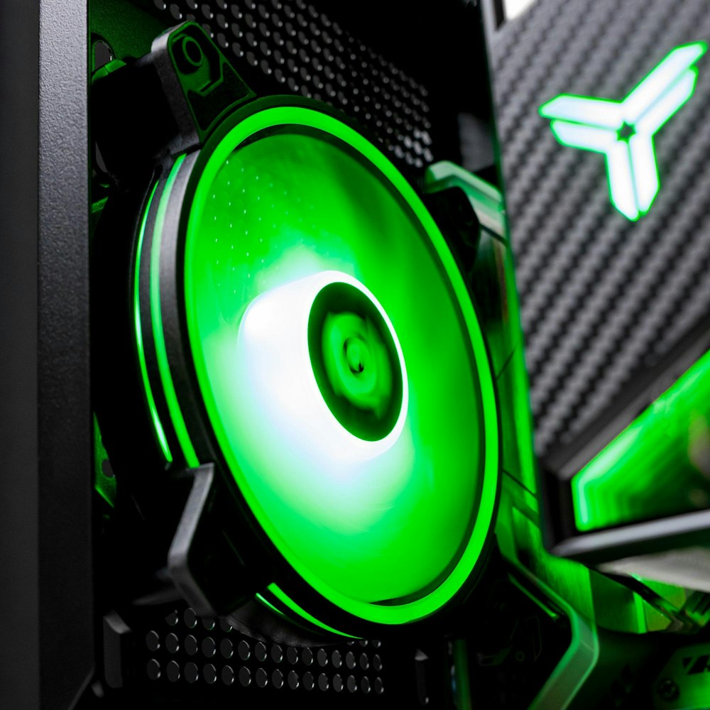 A large main feature product image of PLE Cypher RX 7600 Prebuilt Ready To Go Gaming PC