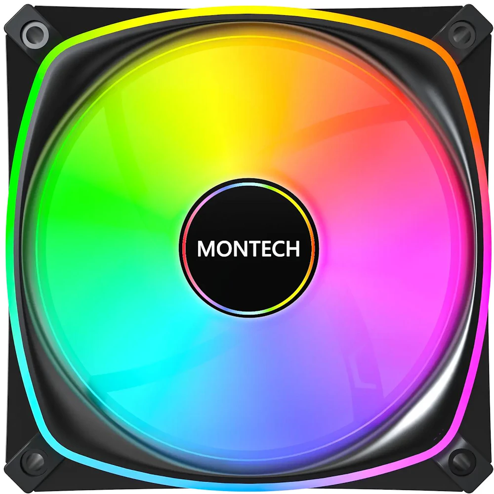 Montech AX120 PRO 120mm ARGB PWM Fan (Black)