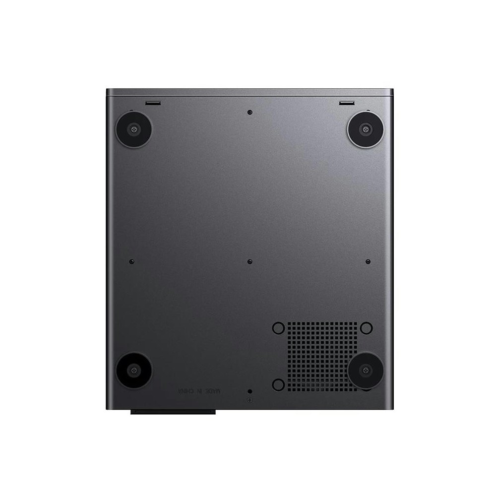 A large main feature product image of Jonsbo N6 - 34L Compact mATX 9-Bay NAS Case (Black)