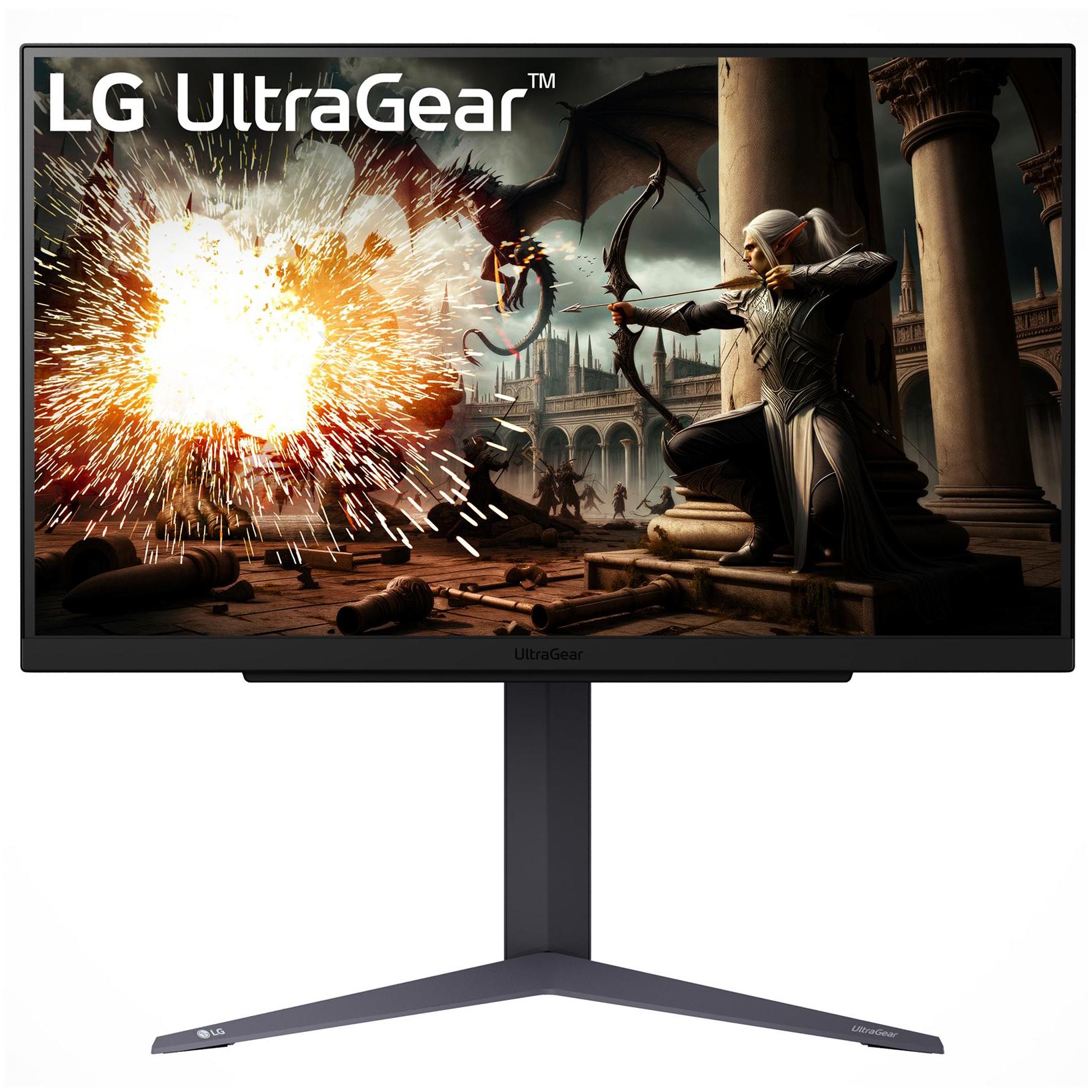 A large main feature product image of EX-DEMO LG UltraGear 27GS75Q-B - 27" 1440p 200Hz IPS Gaming Monitor