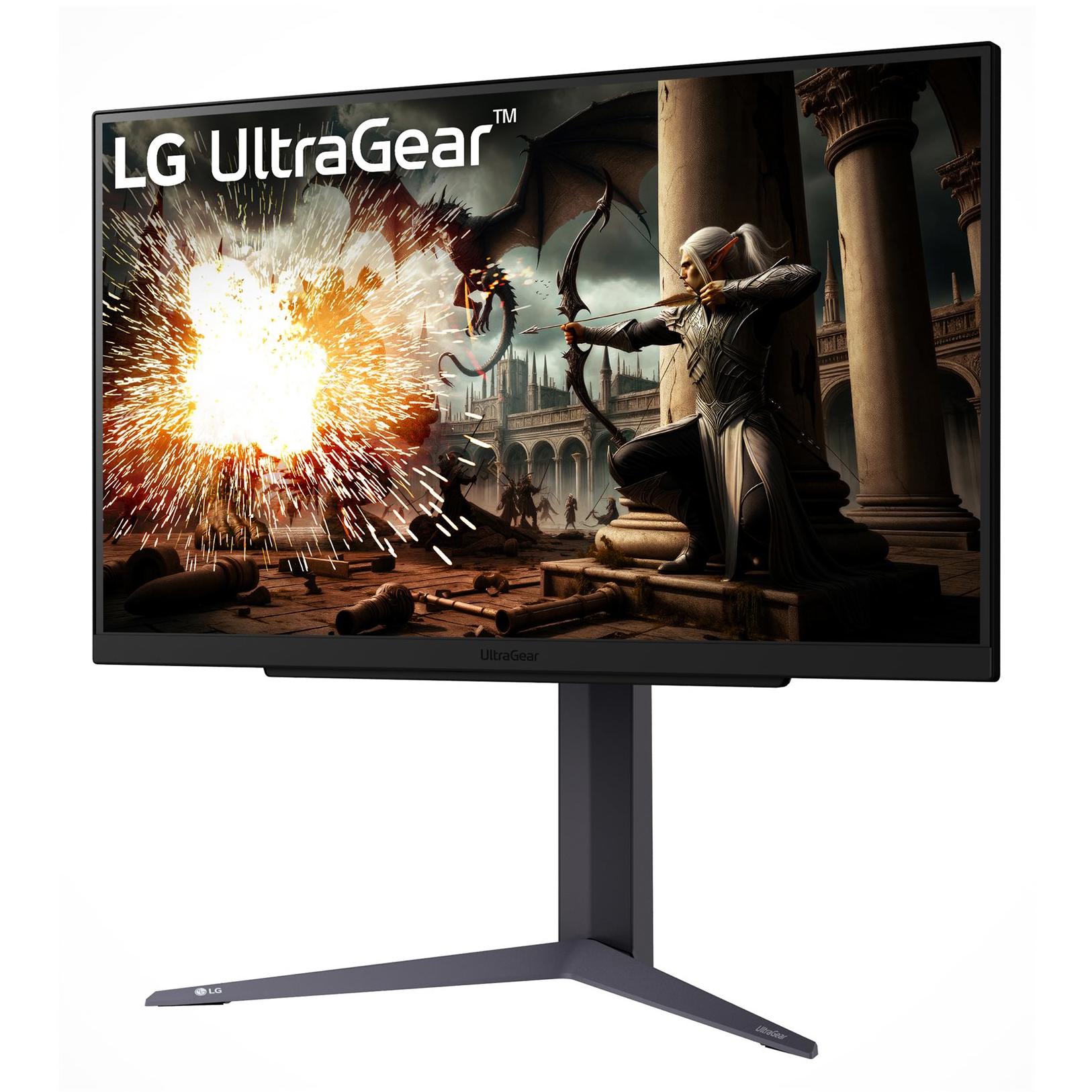 A large main feature product image of EX-DEMO LG UltraGear 27GS75Q-B - 27" 1440p 200Hz IPS Gaming Monitor