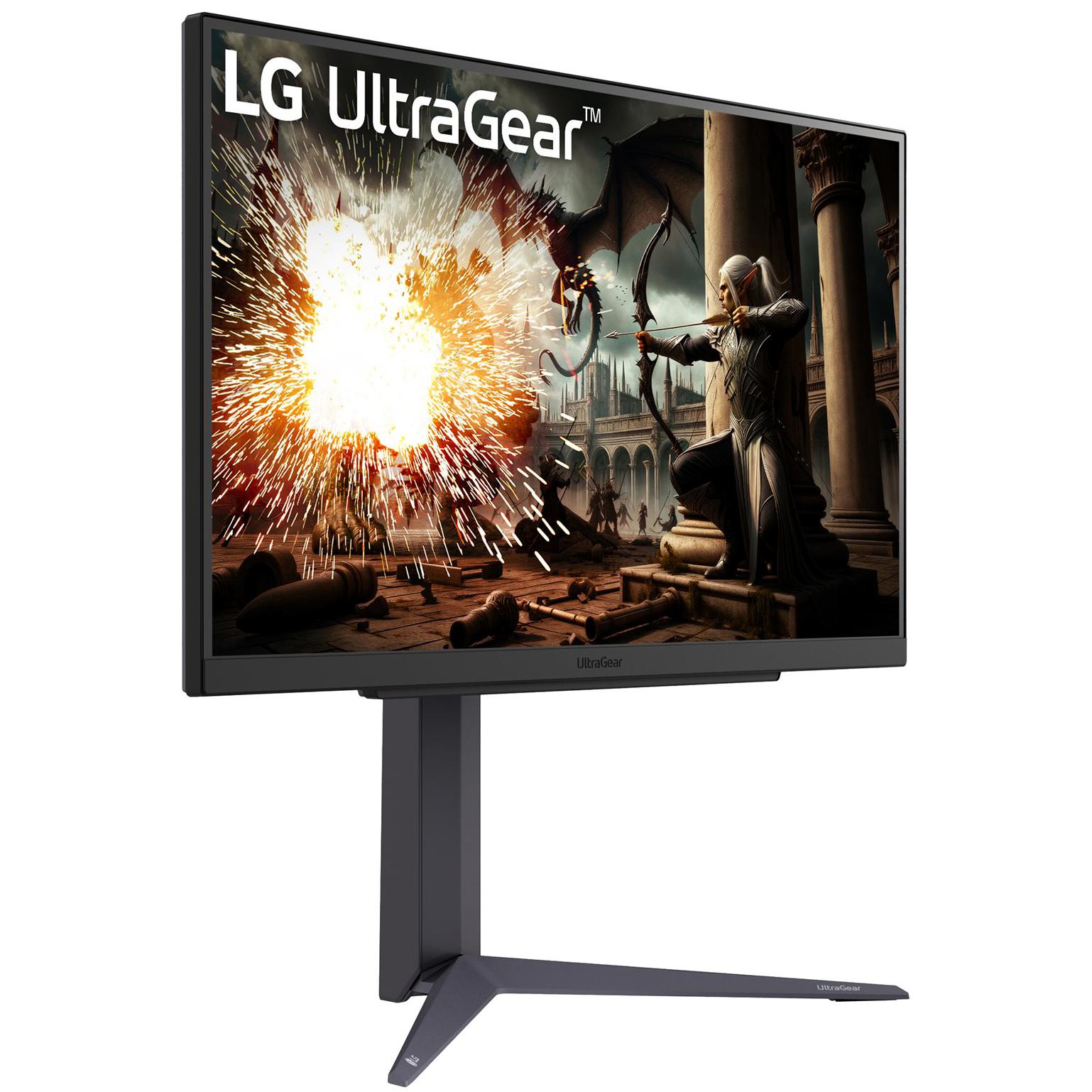 A large main feature product image of EX-DEMO LG UltraGear 27GS75Q-B - 27" 1440p 200Hz IPS Gaming Monitor
