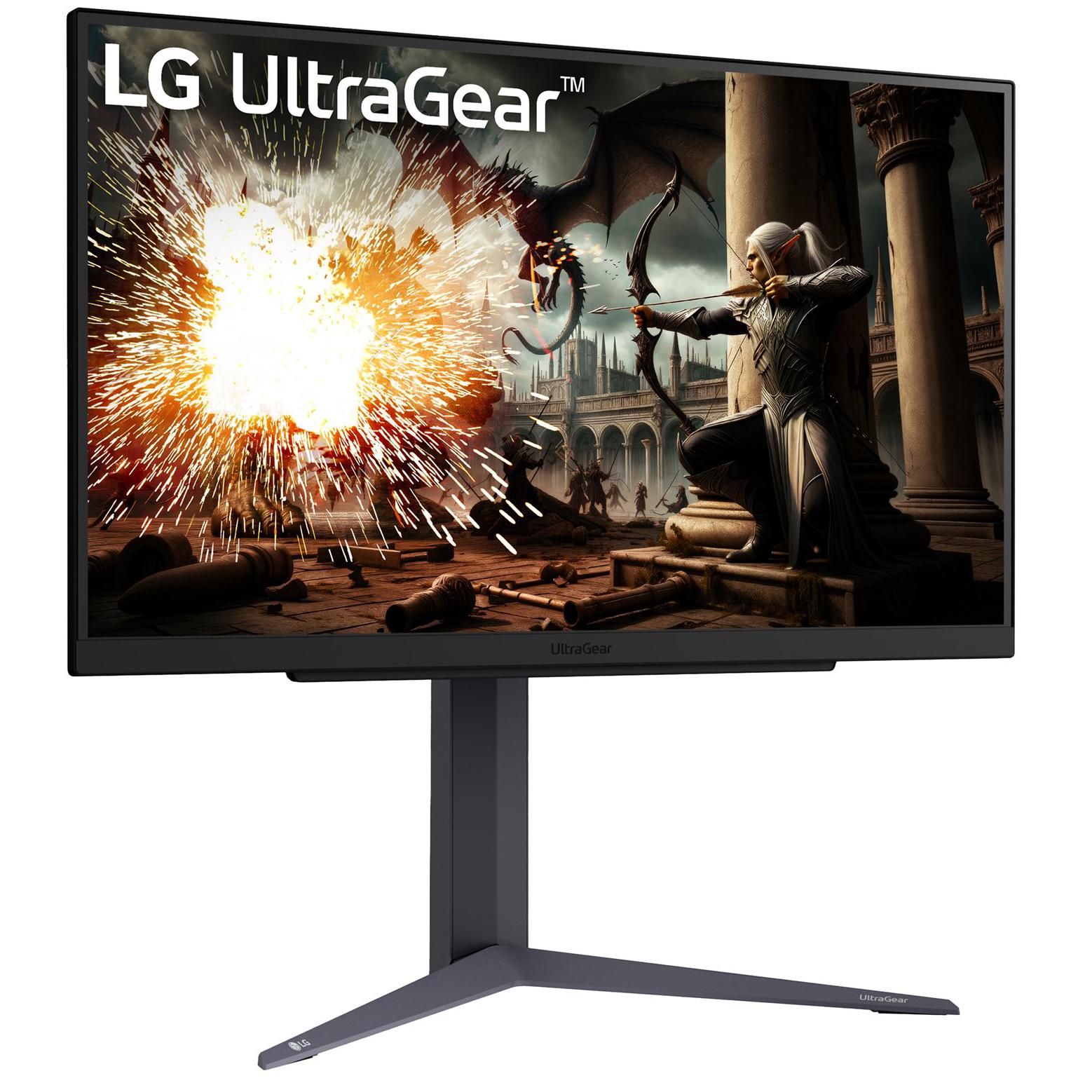 A large main feature product image of EX-DEMO LG UltraGear 27GS75Q-B - 27" 1440p 200Hz IPS Gaming Monitor