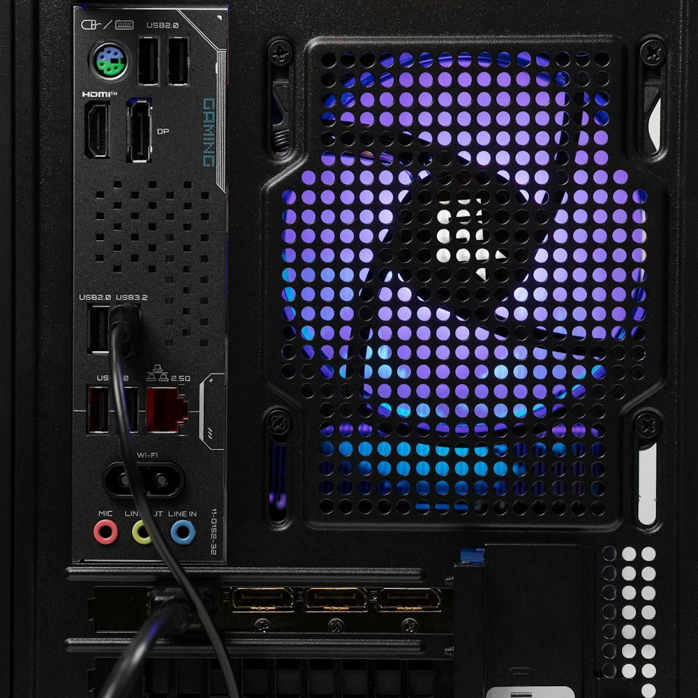 A large main feature product image of PLE Nova RTX 5060 Ti Prebuilt Ready To Go Gaming PC