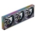 A product image of Jonsbo ZA-360 ARGB 120x360mm PWM Reverse Blade Triple Fan Module (Black)