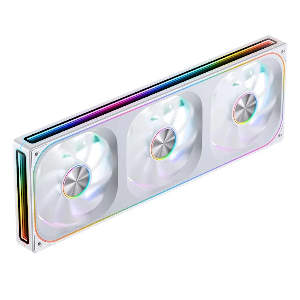 Jonsbo ZA-360 ARGB 360mm PWM Reverse Blade Triple Block Fan (White)