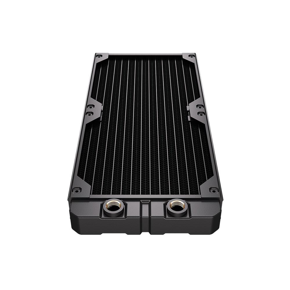 A large main feature product image of Corsair Hydro X Series XR5 V2 280 x 30mm Water Cooling Radiator