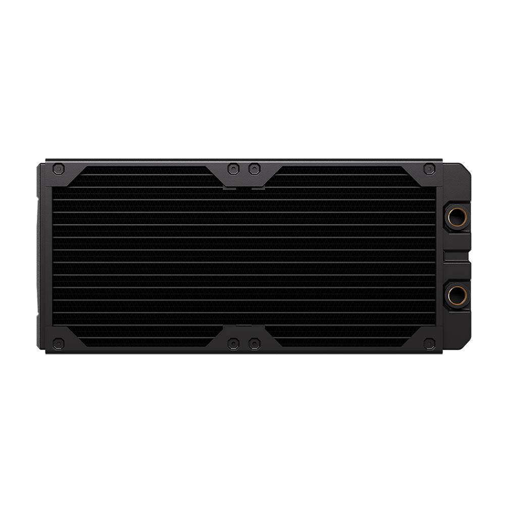A large main feature product image of Corsair Hydro X Series XR5 V2 280 x 30mm Water Cooling Radiator