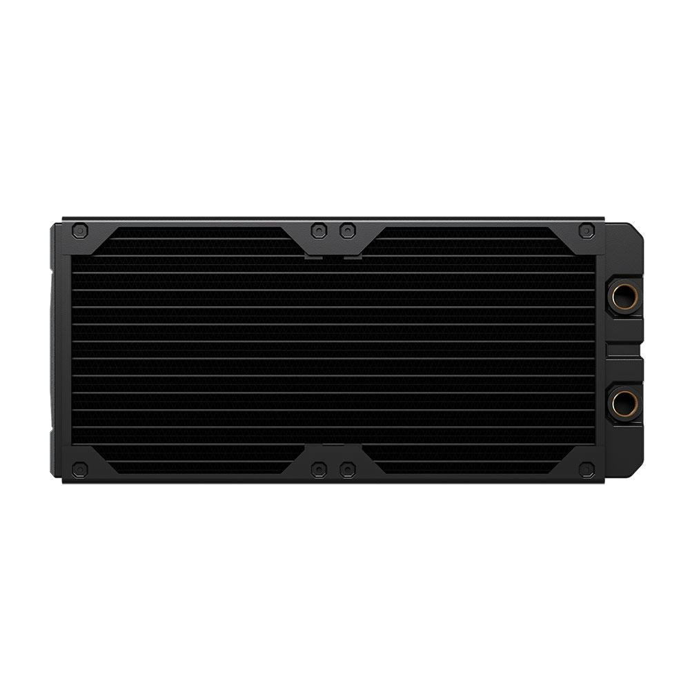 A large main feature product image of Corsair Hydro X Series XR5 V2 280 x 30mm Water Cooling Radiator