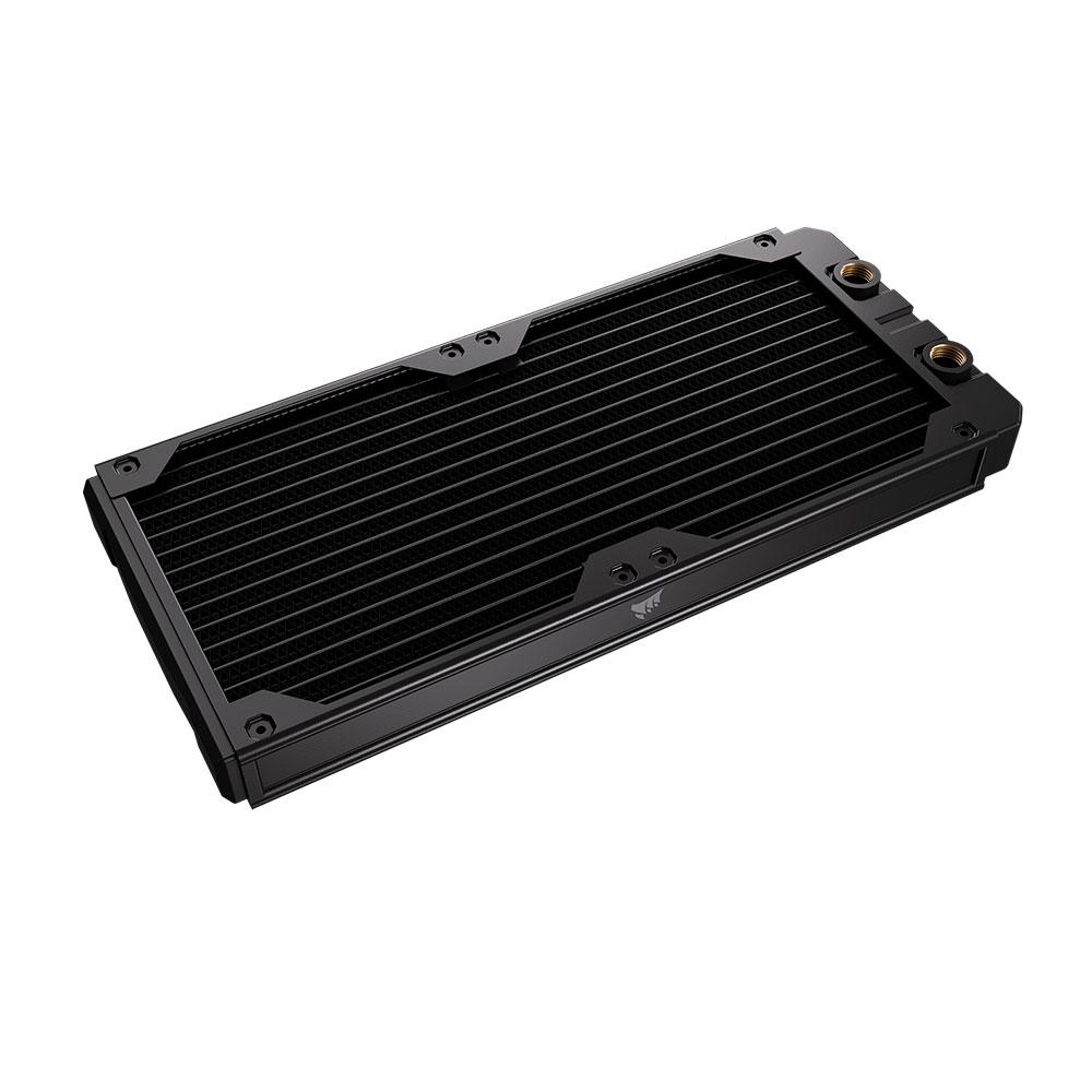 A large main feature product image of Corsair Hydro X Series XR5 V2 280 x 30mm Water Cooling Radiator